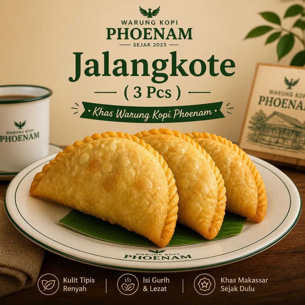 Jalangkote 3 Pcs Warkop Phoenam